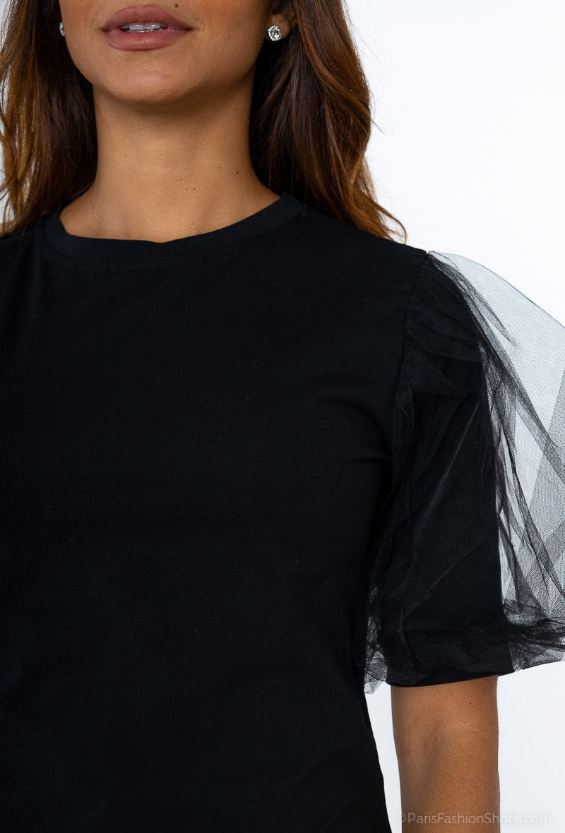 Tulle shirt