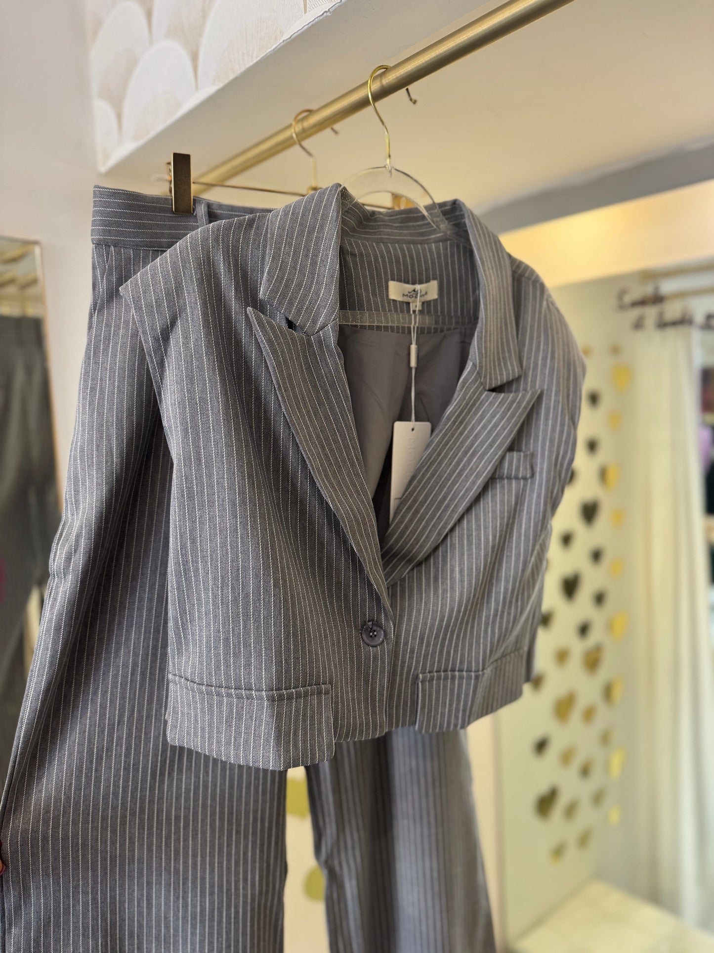 Tailleur gessato