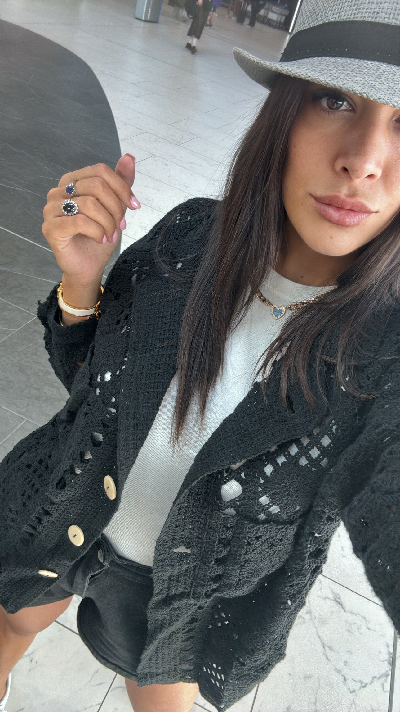 Crochet vest