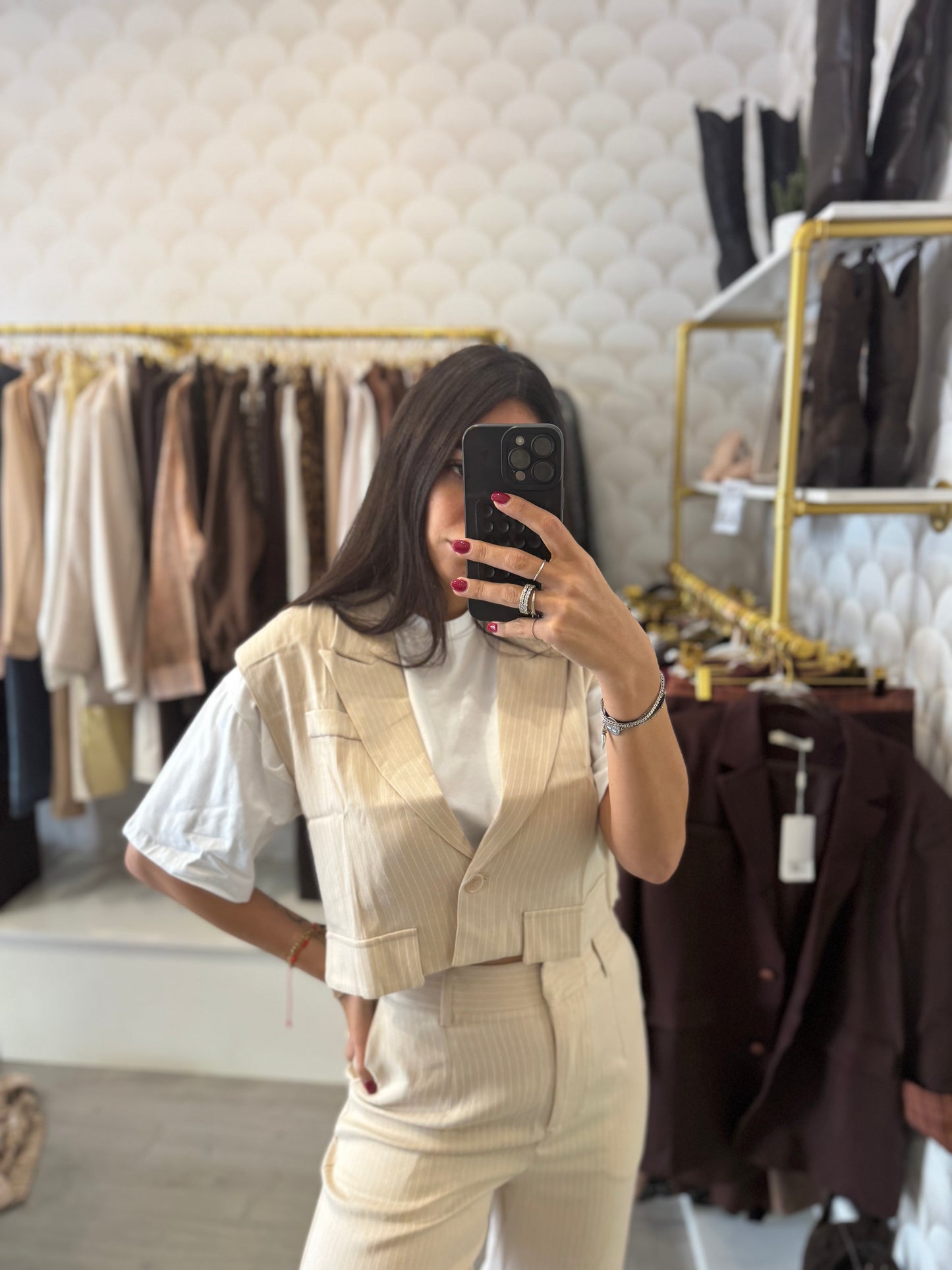 Tailleur gessato