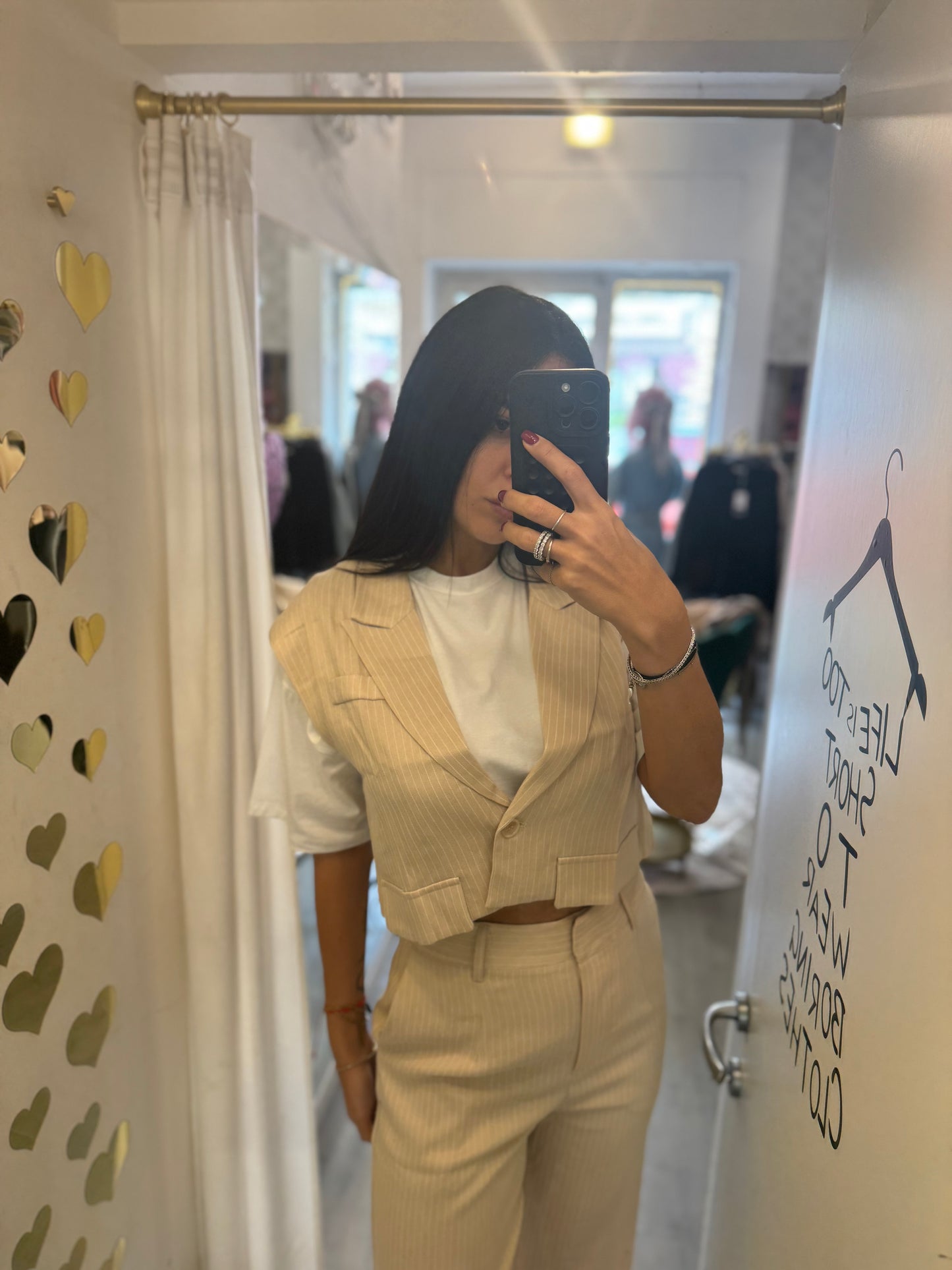 Tailleur gessato