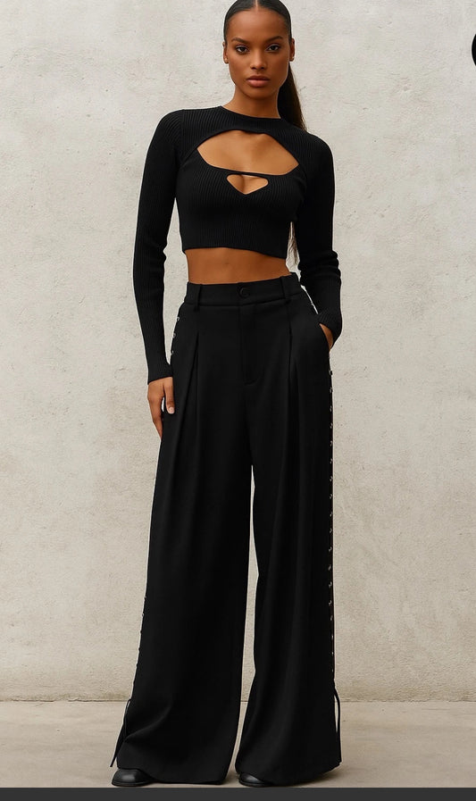 Pantaloni lacci