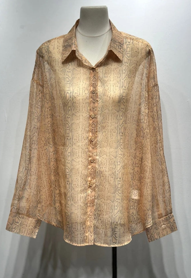 Camicia pitone