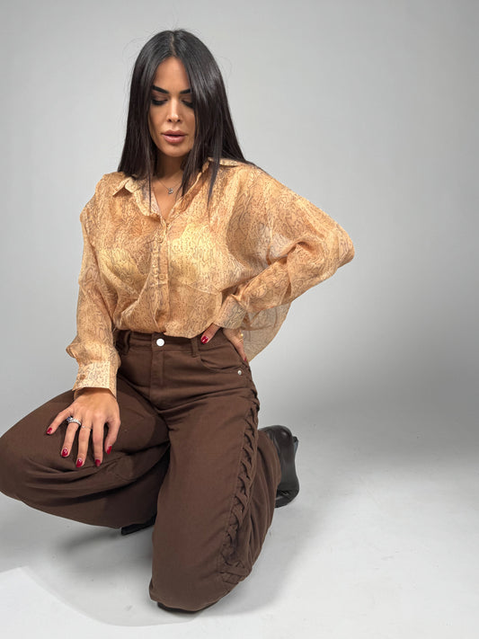 Camicia pitone