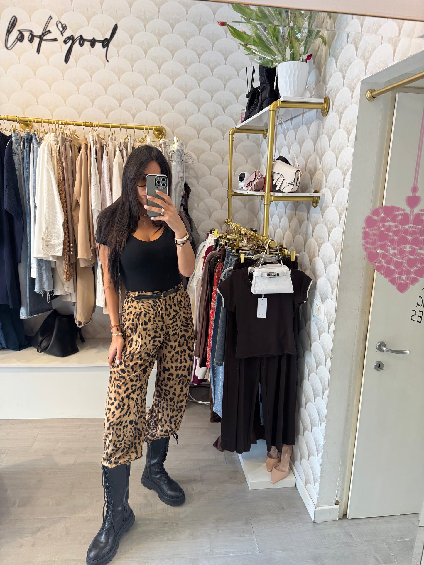 Leopard pants