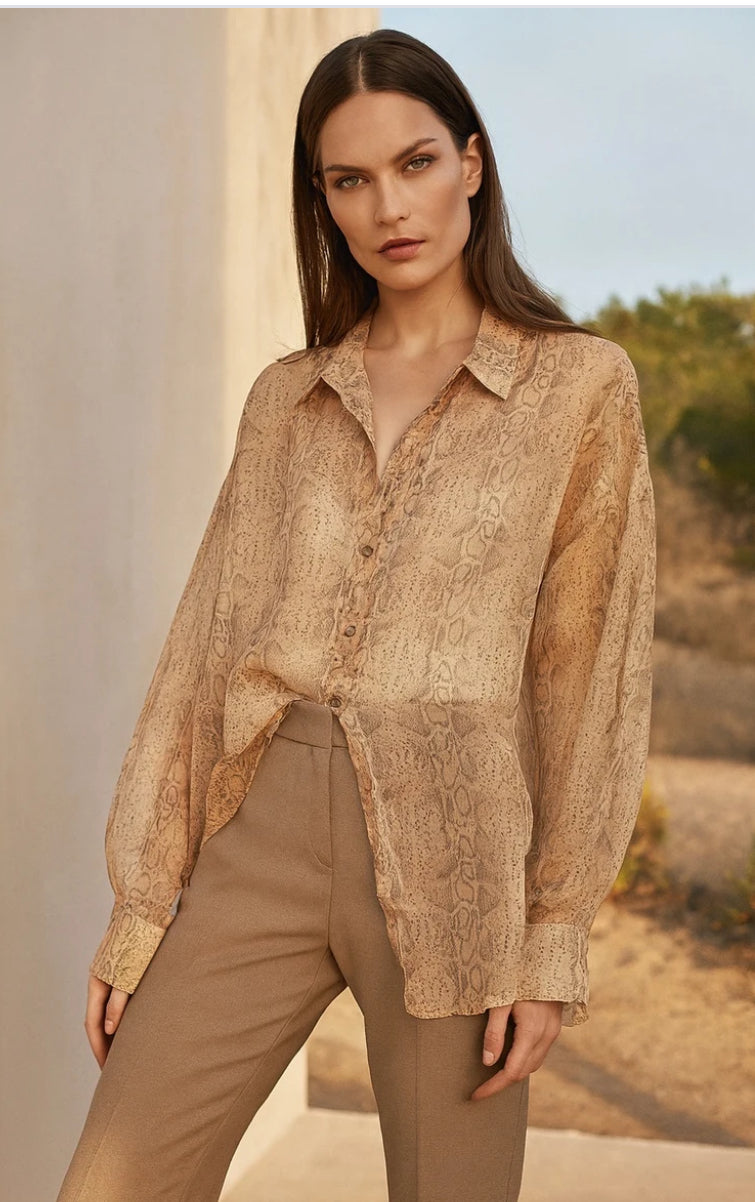 Camicia pitone