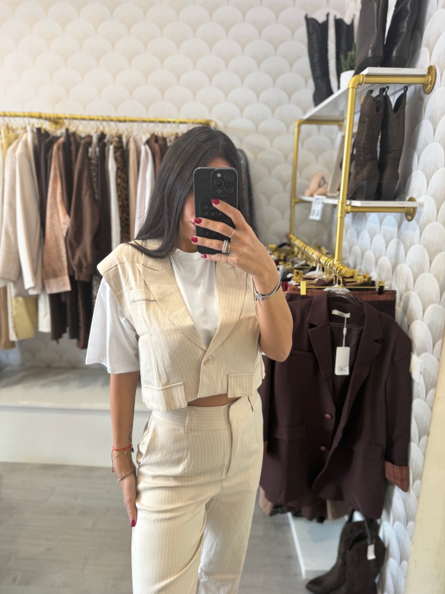 Tailleur gessato