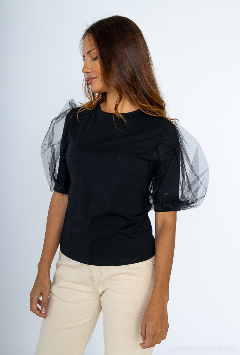 Tulle shirt