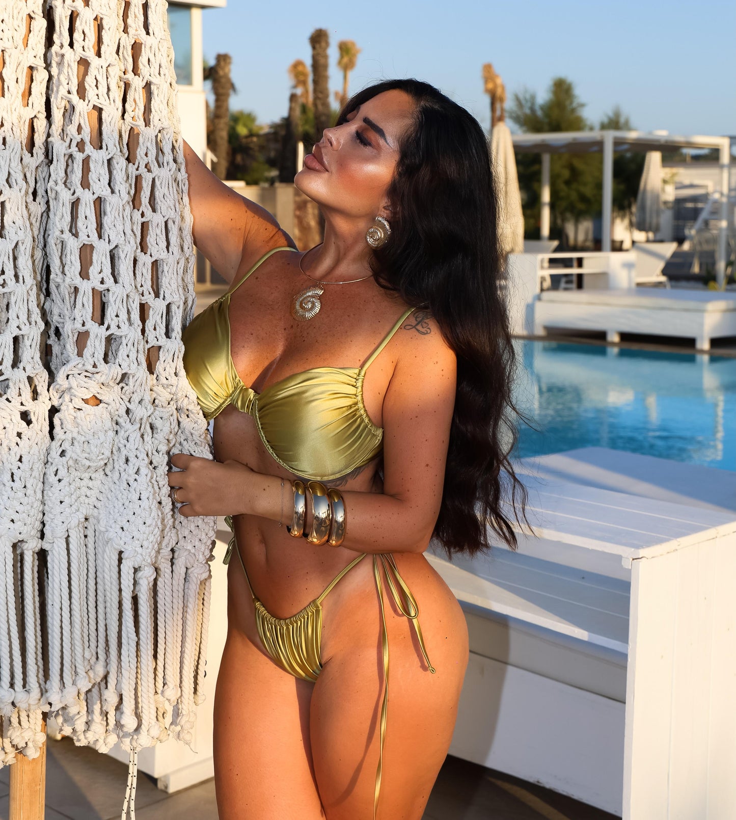 Verde oro bikini