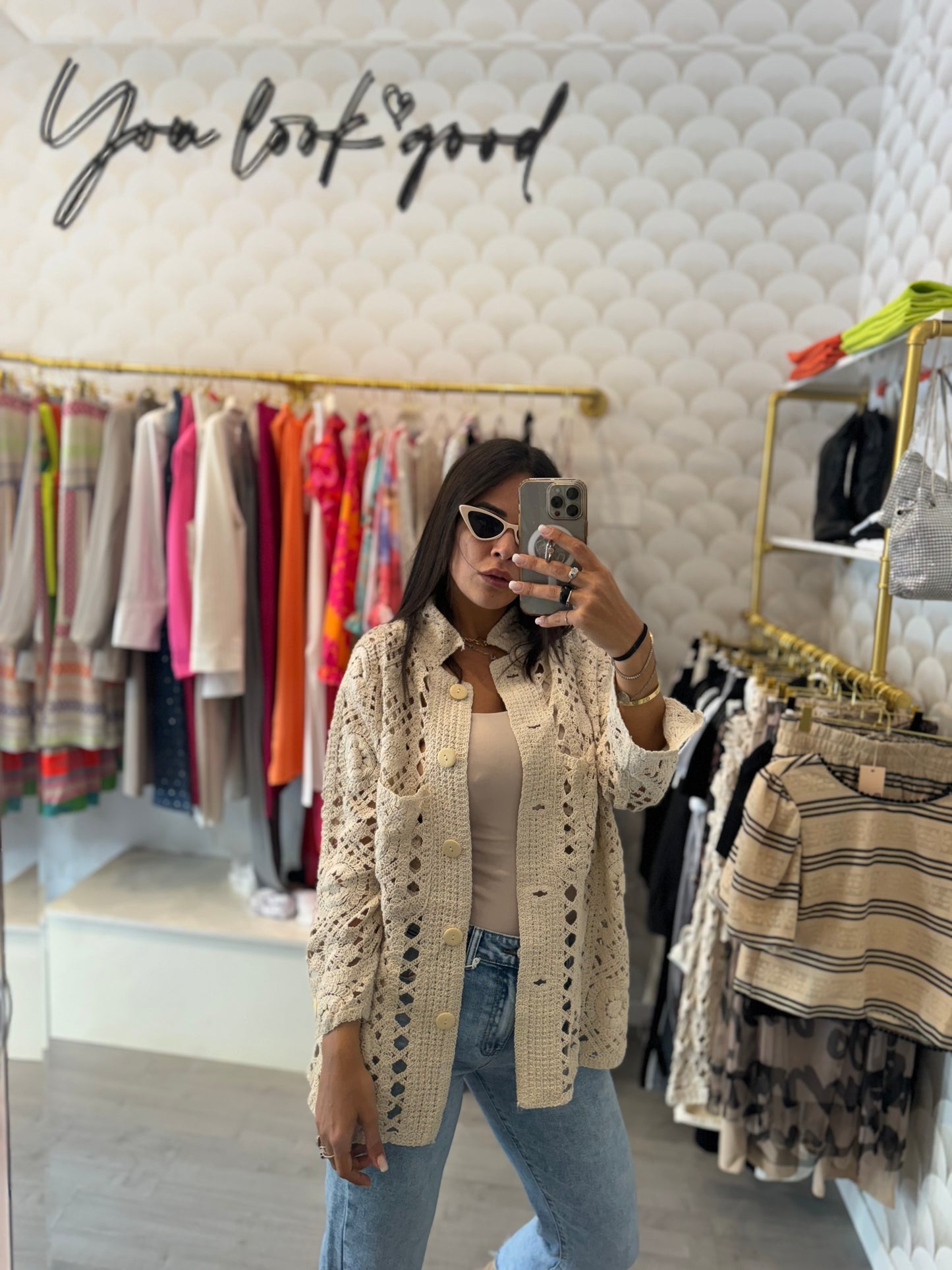 Crochet vest
