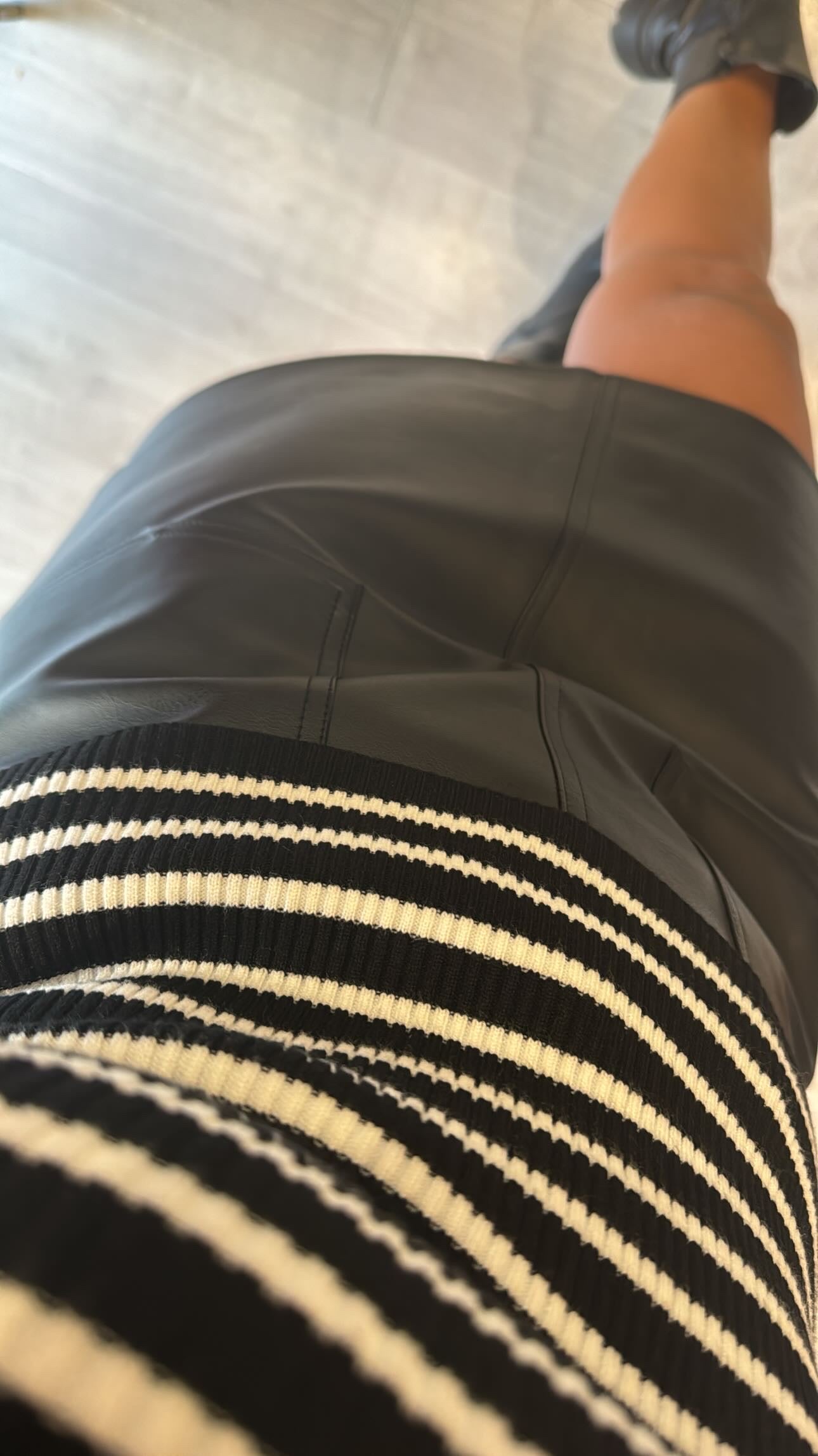 Leather Skirt