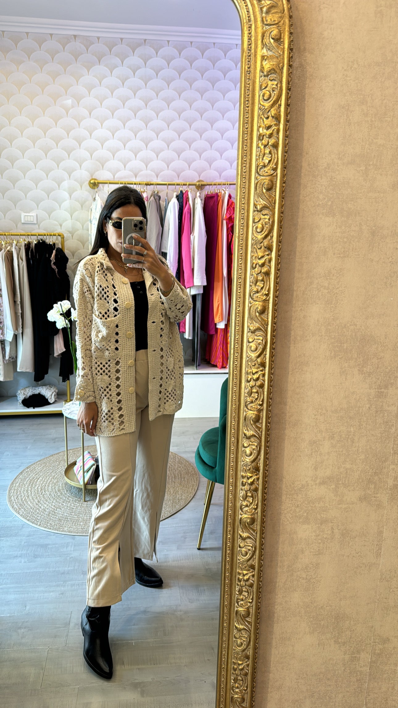 Beige pants