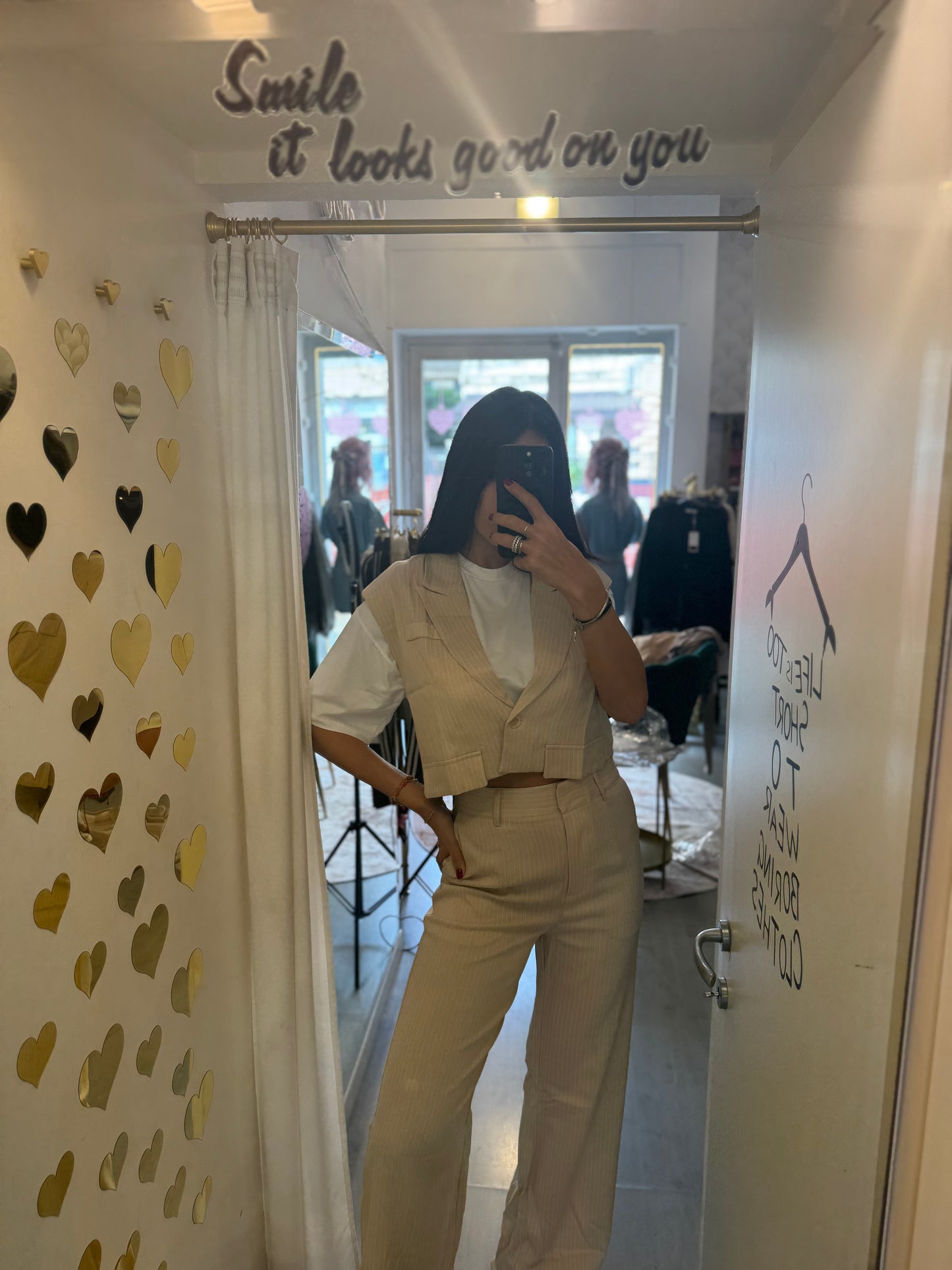 Tailleur gessato