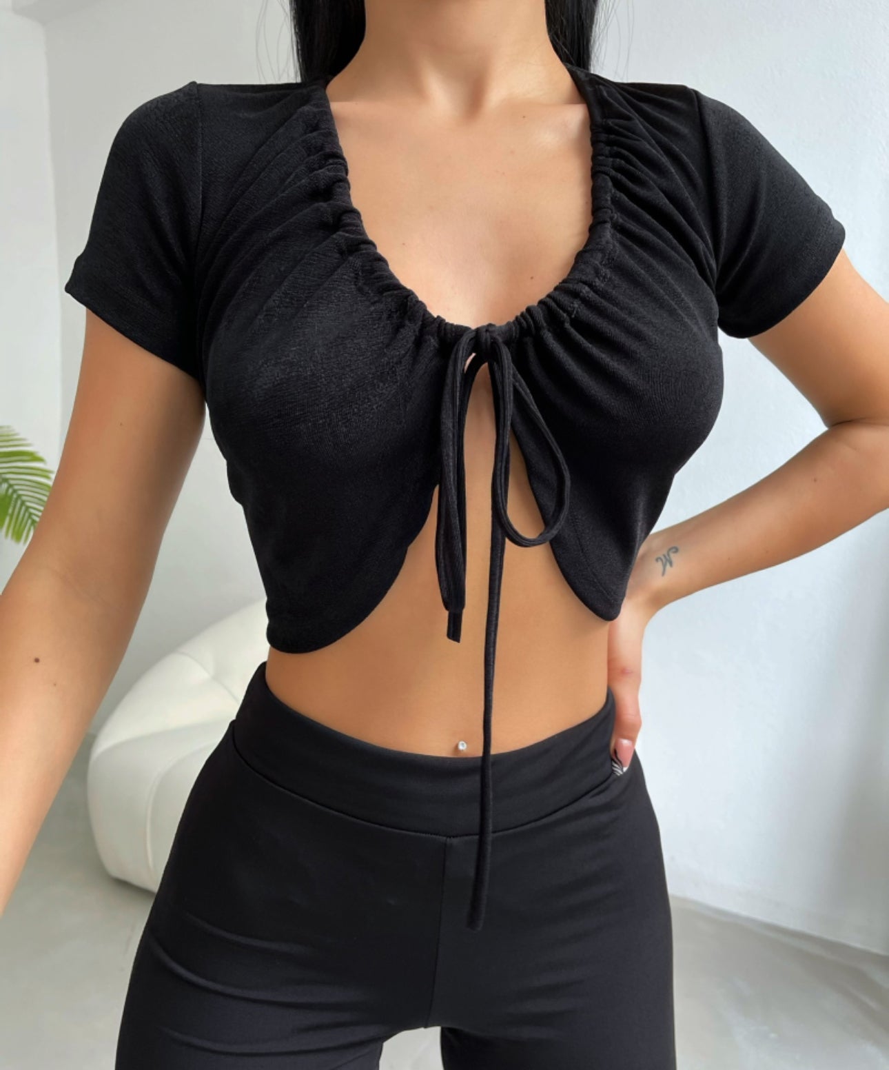 Black crop