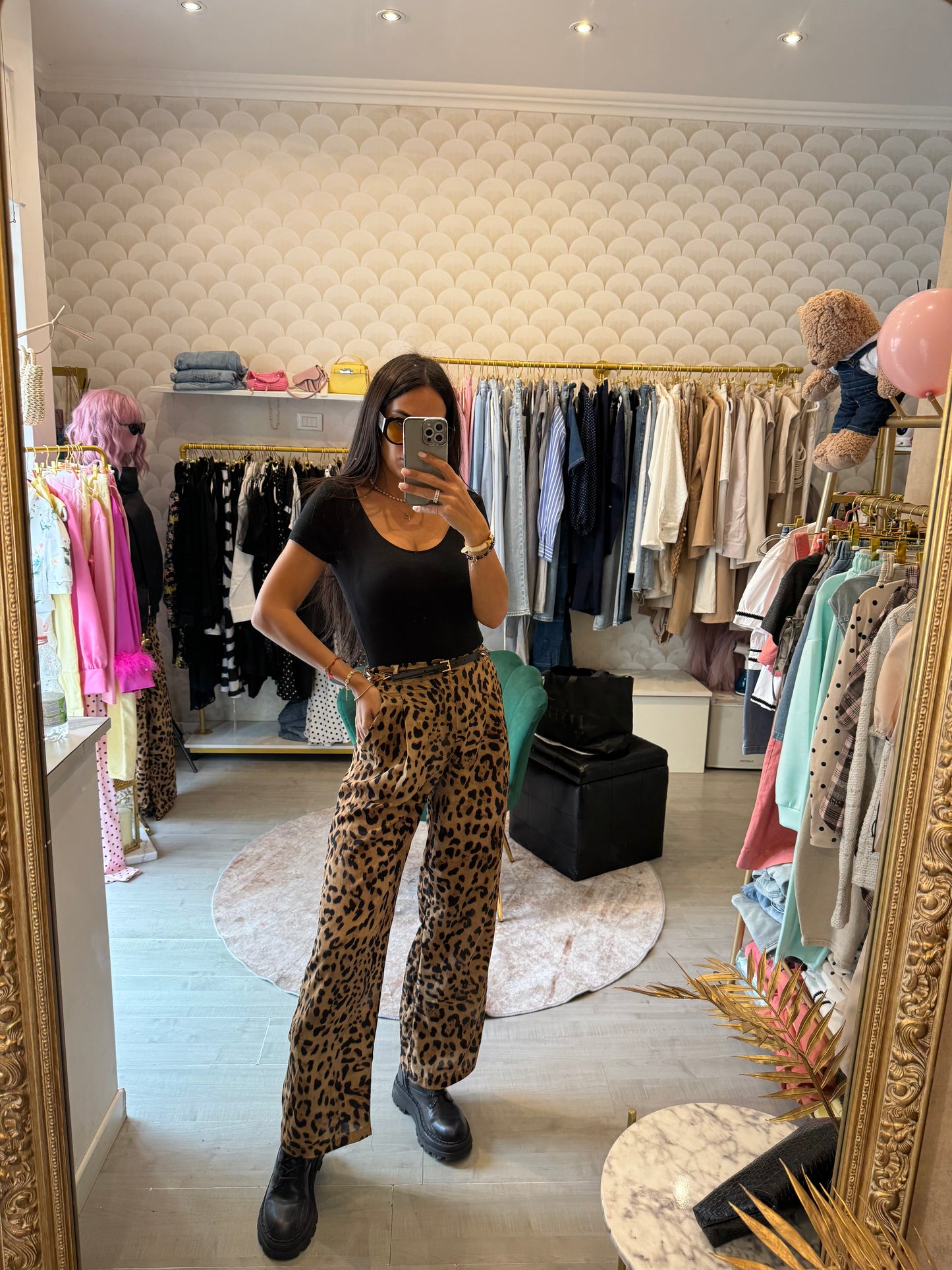 Leopard pants
